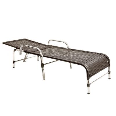 Espreguiçadeira Esteira Catar de Alumínio Piscina Tabaco