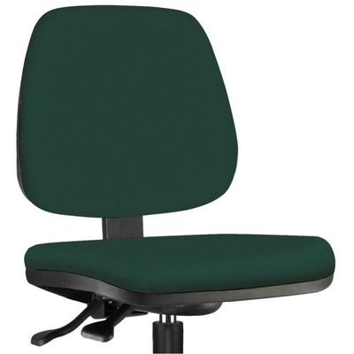 Kit 02 Cadeiras Caixa Alta Giratória Job Crepe Verde Musgo