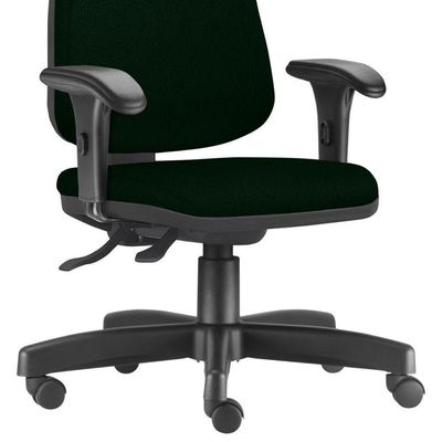 Cadeira Giratória Job Diretor Executiva Crepe Verde Musgo