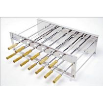 Churrasqueira Rotativa Cerpo 13 Espetos Dupla Inox