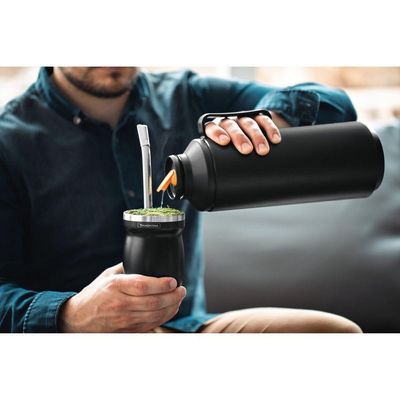 Cuia Térmica Tramontina Preta 240 Ml Tramontina