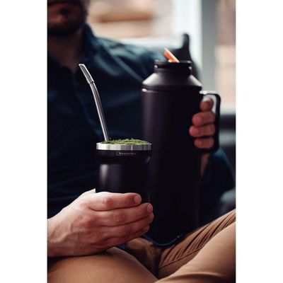 Cuia Térmica Tramontina Preta 240 Ml Tramontina