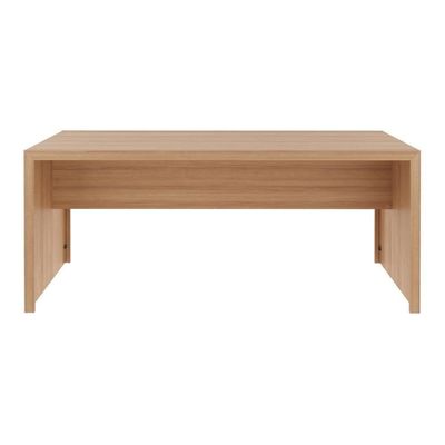 Escrivaninha-mesa Escritório 180cm Multimóveis Cr25266 Amêndoa Amêndoa