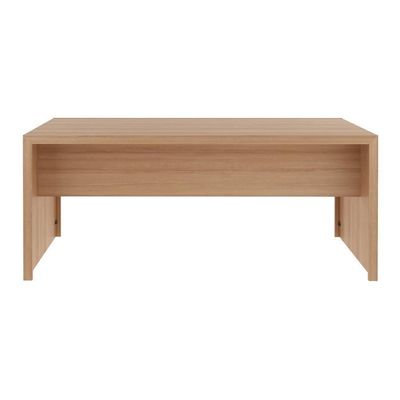 Escrivaninha-mesa Escritório 180cm Multimóveis Cr25266 Amêndoa Amêndoa