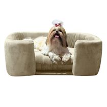Cama Pet Poltrona Hannah Luxo Capuccino