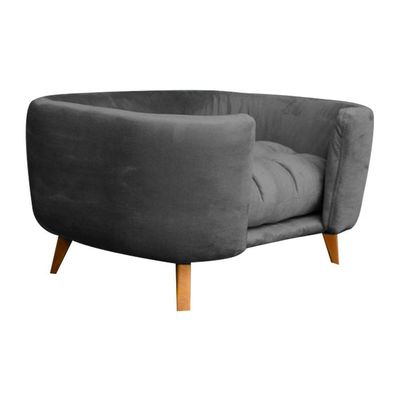 Cama Pet Poltrona Hannah Luxo Cinza
