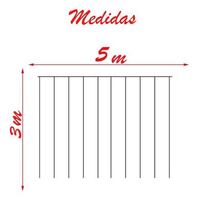 Cascata Cortina De Natal 780 Led Luz Amarela 8 Funções 5x3m 220v