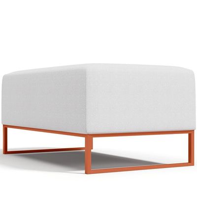 Puff Decorativo Cléo 90Cm W01 Corano Branco