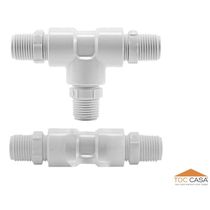Tubo Conexao T Para Torneira Monocomando Agua Fria