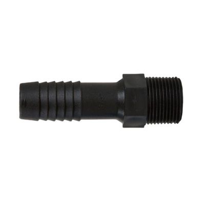 Adaptador Rosca Externa2 Pol. Mangueira Preta Poliet-3 pçs