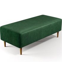 16986959486803 Puff Sala De Estar Pés Palito 120x50 Cm Facto Verde Musgo