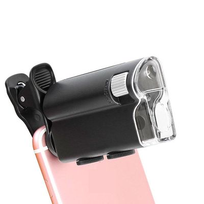 Microscópio Portátil com Suporte para Celular Lorben