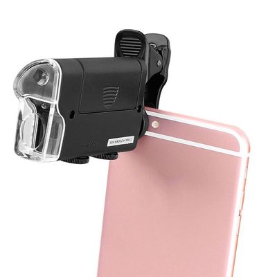 Microscópio Portátil com Suporte para Celular Lorben