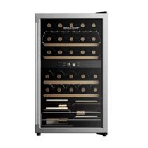 Adega Brastemp Dual Zone 33 Garrafas Inox 110v BZB33BEANA