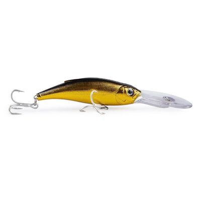 Isca Artificail Maruri Super Deep Barbelão 9cm 17g Cor Gold