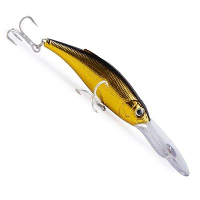 Isca Artificail Maruri Super Deep Barbelão 9cm 17g Cor Gold