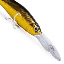 Isca Artificail Maruri Super Deep Barbelão 9cm 17g Cor Gold