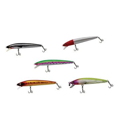Kit 3 Iscas Artificiais Aztra 11cm Anchova Espada Robalo Tucunaré