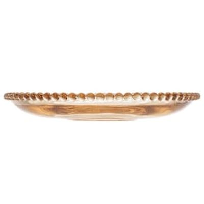 Conjunto com 4 Xícaras e Pires para Café Wolff Pearl em Cristal Âmbar - 80 ml