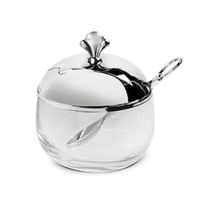 Porta Geléia Brinox Argento com Colher 9cm