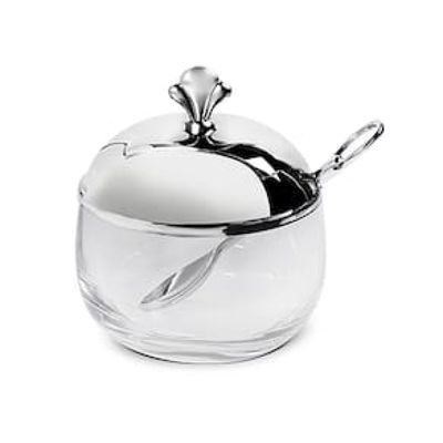 Porta Geléia Brinox Argento com Colher 9cm