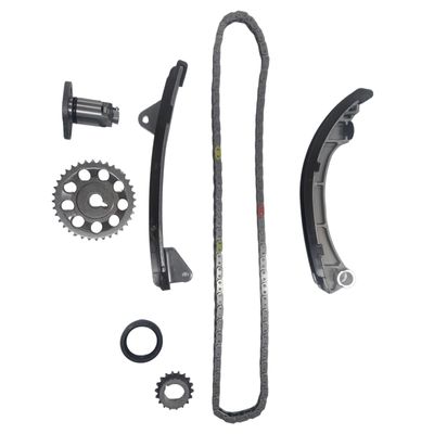 Kit Corrente de Comando da Distribuição Completo do Motor Corolla Fielder Todos 1.6/1.8L 16V 1ZZ/3ZZ Flex/Gasolina