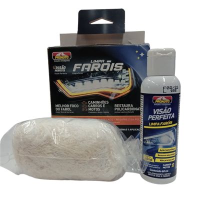 Revitalizador de Farol Líquido 60ml - Proauto