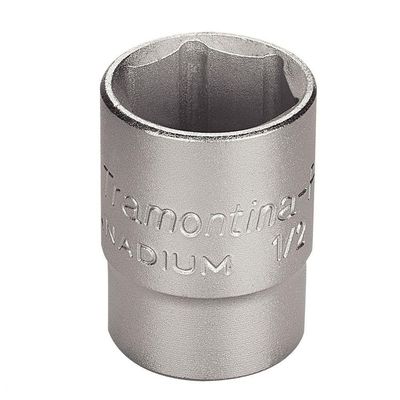 Soquete Sextavado Em Aço Cromo Vanádio 7/8" - Encaixe 1/2" Tramontina Pro Tramontina