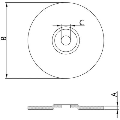 Disco De Desbaste Para Aço Inox 4.1/2" Tramontina Pro Tramontina