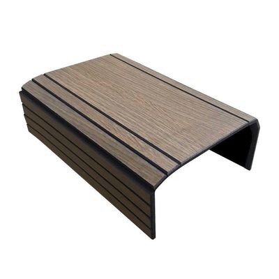 Kit 2 Bandejas Esteira para Braço de Sofá Reta Tabaco