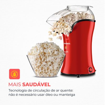 Pipoqueira Mondial Popflix PP-03 PIPOQUEIRA-220V-VERMELHO