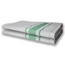 6 Panos De Prato Atoalhado Felpudo Rosa Azul e Verde