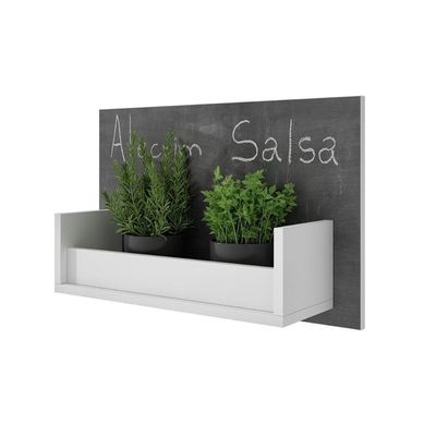 Prateleira de Quarto BPL 21 Branco - BRV