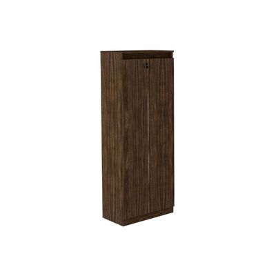 Armário de Escritório ME4151 2 Portas c/ Chave Nogal - Tecno Mobili
