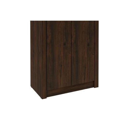 Armário de Escritório ME4105 c/ 2 Portas Nogal - Tecno Mobili