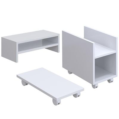 Kit Suporte Para Cpu Nobreak Guide Cyber E Suporte Branco