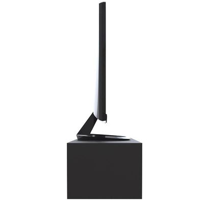 Kit 4 Suportes Stand Para Monitores Mesa Escritório Preto