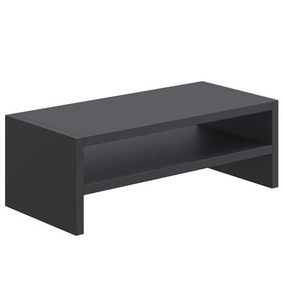 Kit 4 Suportes Stand Para Monitores Mesa Escritório Preto