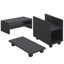 Kit Suporte Para Cpu Nobreak Guide Cyber E Suporte Preto