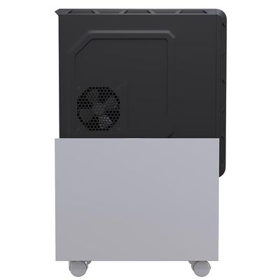 Kit 4 Suportes Para Cpu E Nobreak Com Rodízios Guide Branco
