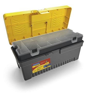 Caixa Plástica para Ferramentas 17´´ Tramontina com Organizador