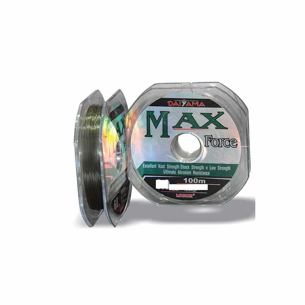 Linha De Pesca Monofilamento Max Force 5Kg 0,23Mm - 300M