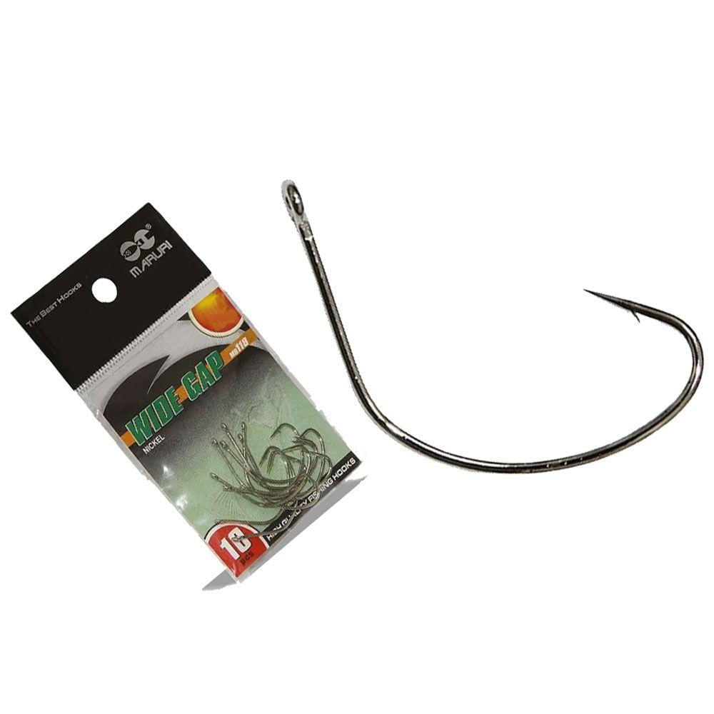 Anzol Maruri Wide Gap N2/0 - C/10un Rios E Mares