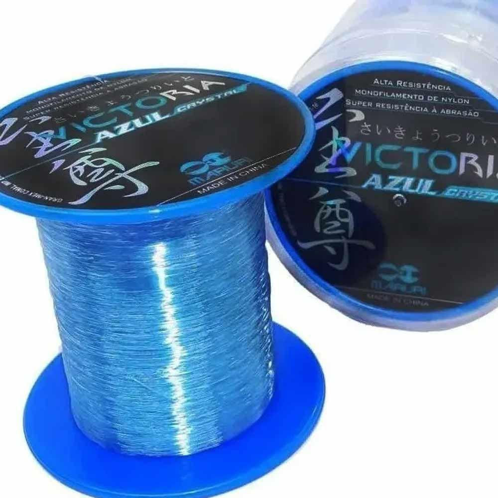 Linha De Pesca Monofilamento Victoria Azul 0.57Mm 400 Metros