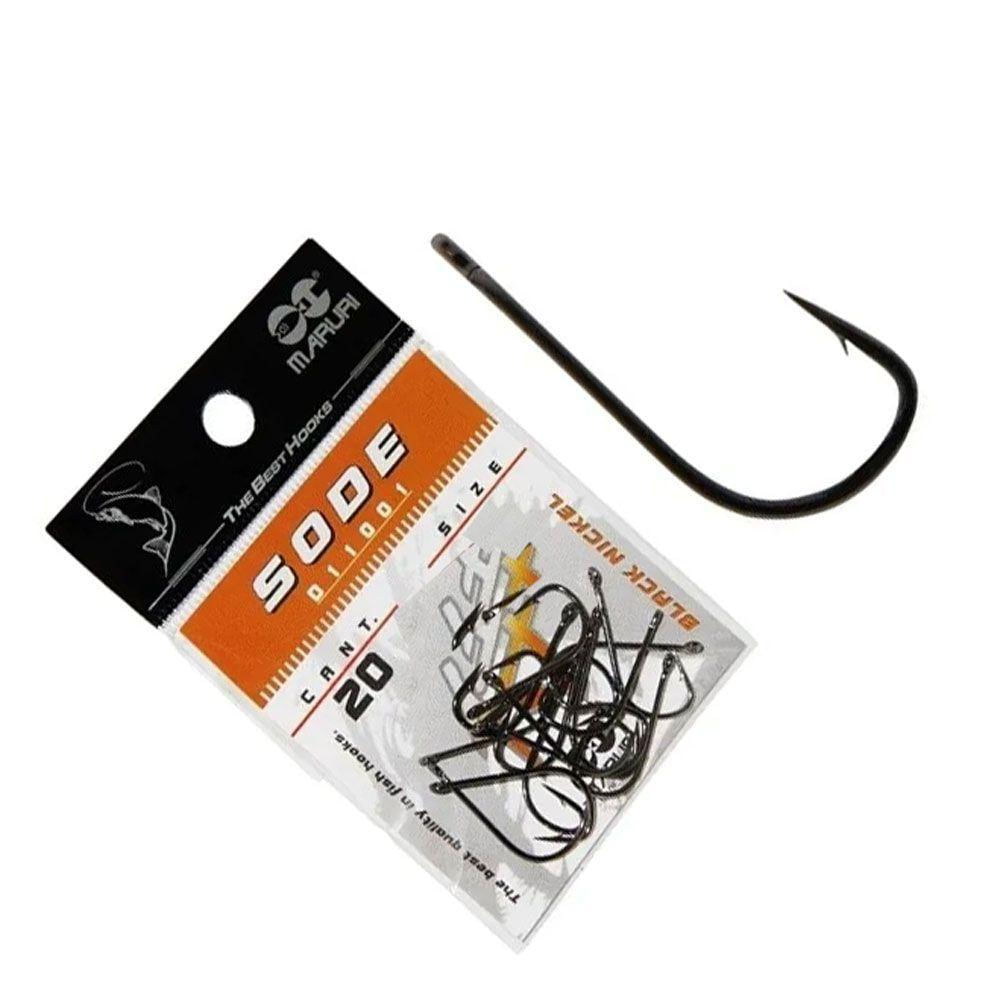 Anzol Maruri Sode Black N03 - C/20un Rios E Mares