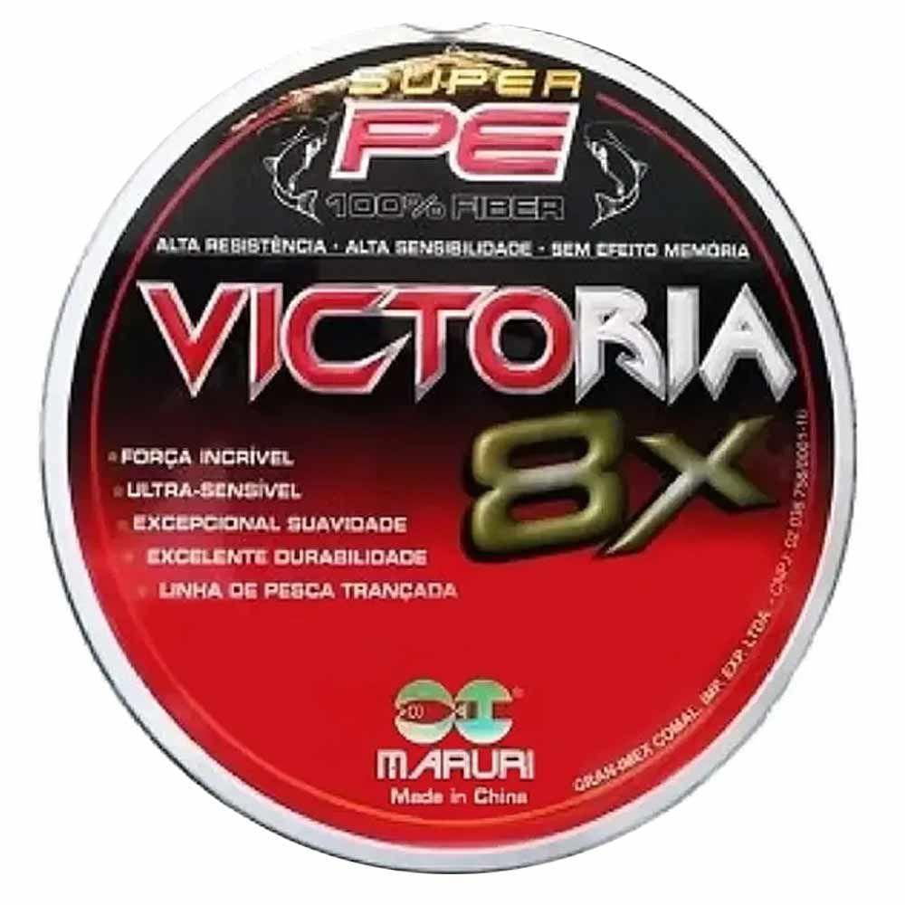 Linha de Pesca Multifilamento 8 Fios 500m Colorida 0.18mm 22lb