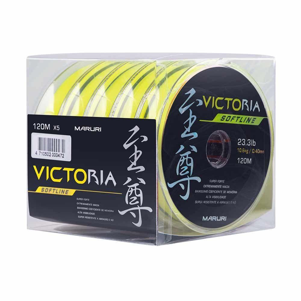 Linha de Pesca Soft Amarelo 600m 0.37mm 22lb