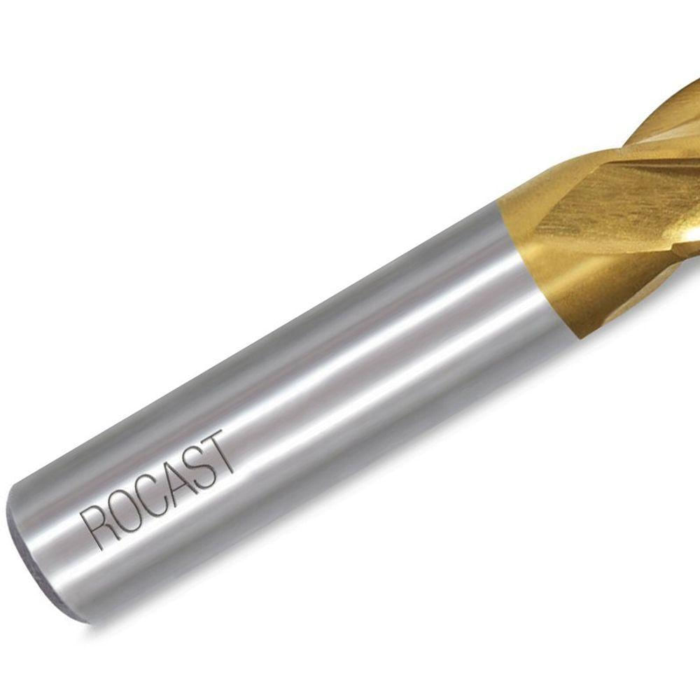 Fresa De Topo Reto 4 Cortes - 2,0mm - Com 8% Cobalto, Din 844 An - 261,0001 - Rocast