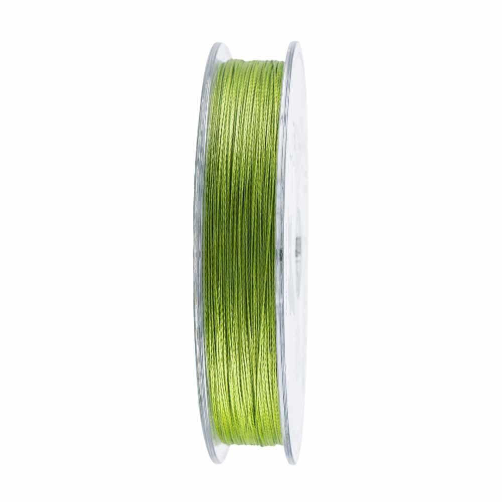 Linha de Pesca Multifilamento 4 Fios Verde 100m 0,45mm 65lb
