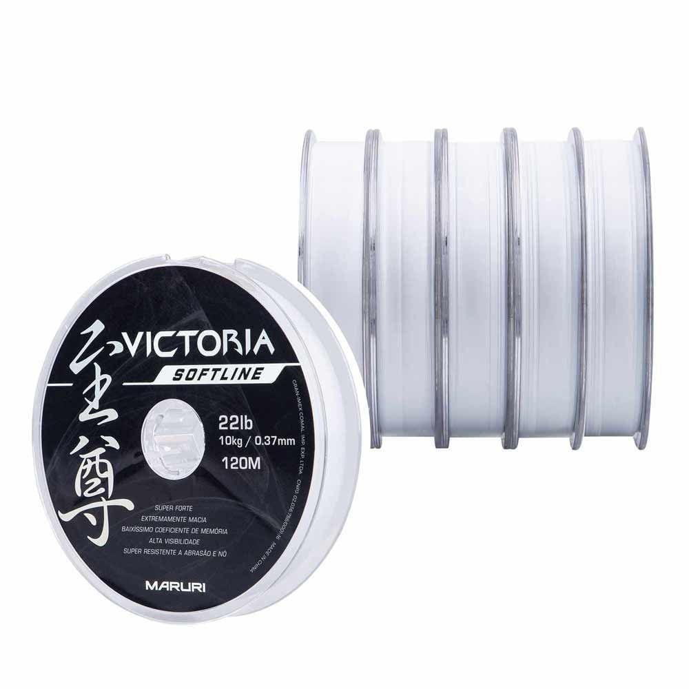 Linha de Pesca Soft Branca 600m 0.30mm 13.9lb